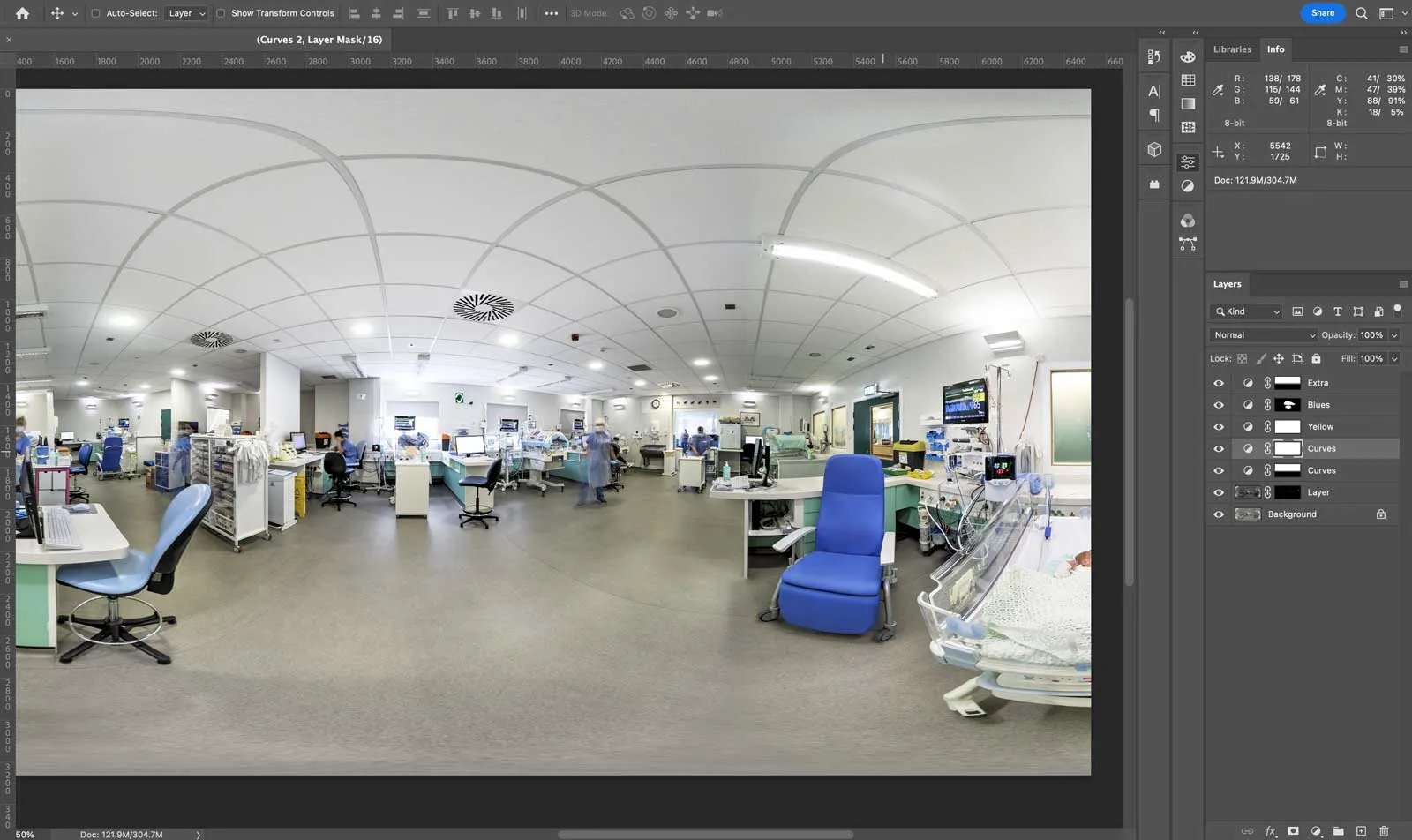 360 image editing process