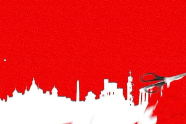 Motion Video Christmas Skyline 02